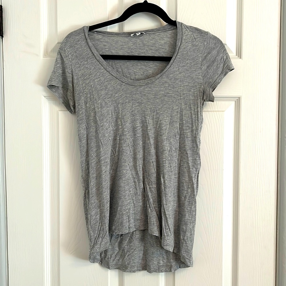 Splendid grey tissue t-shirt